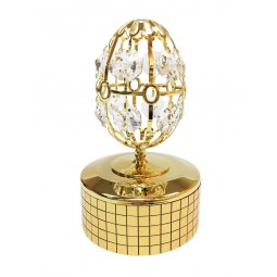 Musicbox World Faberge Egg Plays The Melody Flower Waltz 